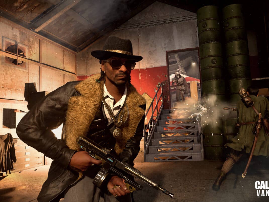 Snoop Dogg in Call of Duty Vanguard.