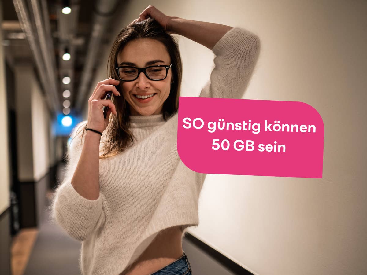 SO günstig können 50 GB im 5G-Netz sein
