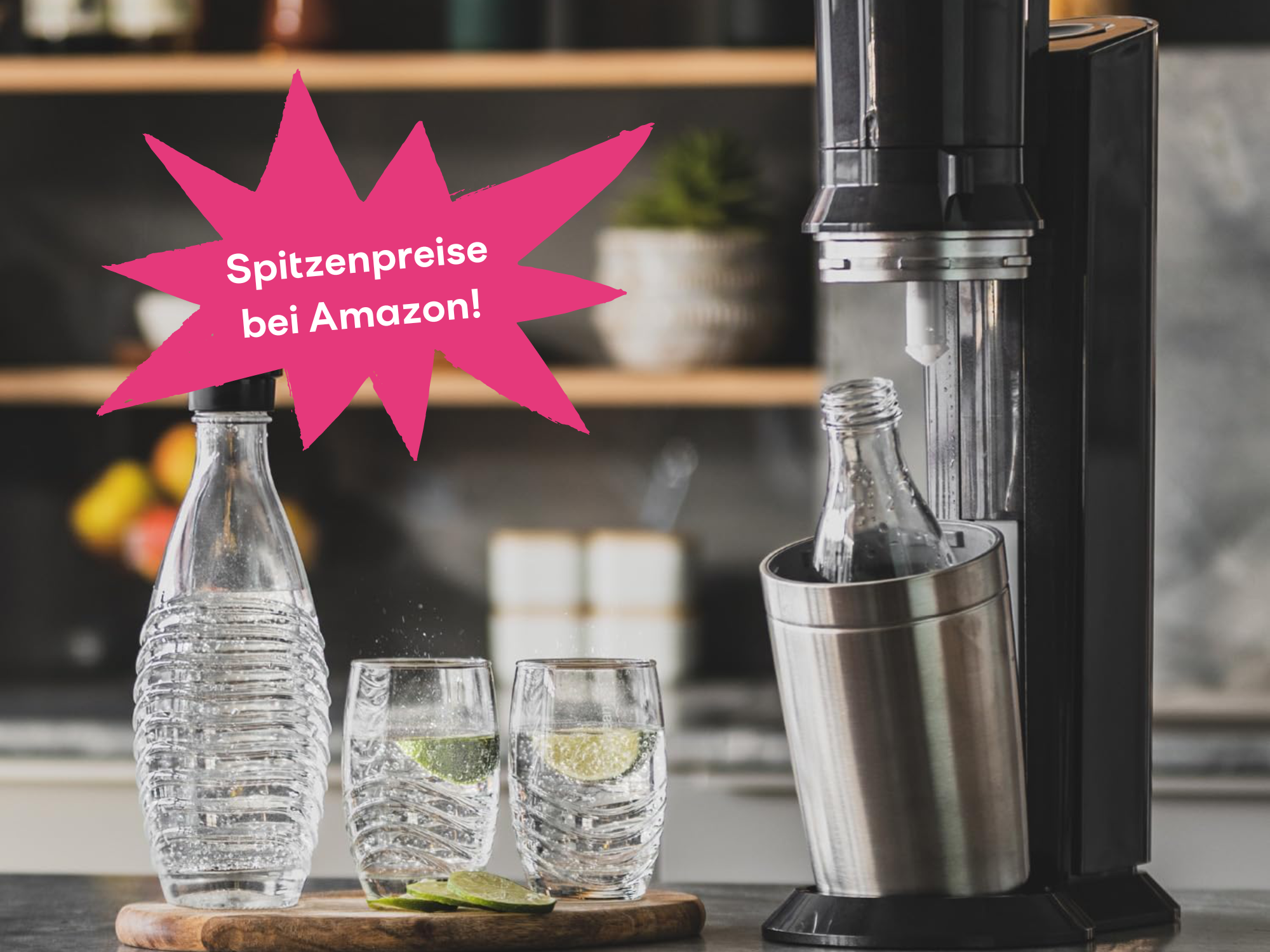 #SodaStream zum Discountpreis: Amazon schmeißt Wassersprudler raus