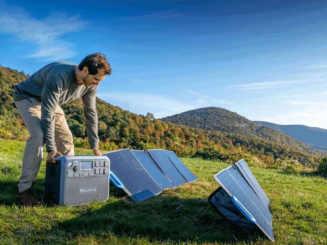 Tragbare Solar-Powerstation von BLUETTI