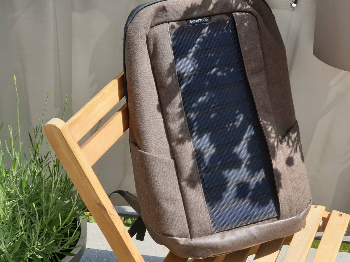 Der Solar-Rucksack von Sunnybag