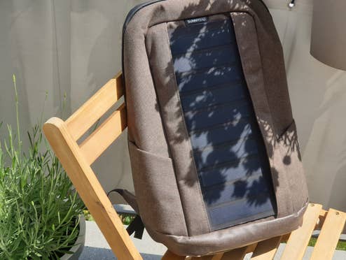 Der Solar-Rucksack von Sunnybag