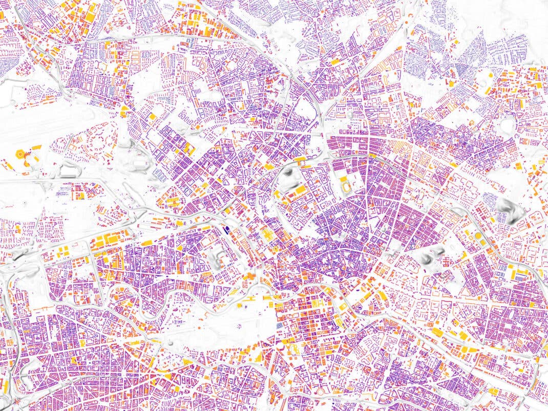 Solardachpotenzial in Berlin