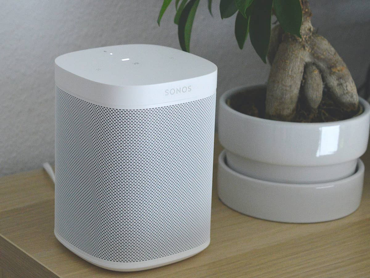 Sonos One Multiroom WLAN Smart Speaker