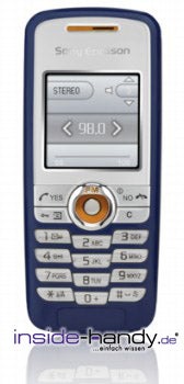 Sony J230i Datenblatt - technische Daten des Sony J230i Sony J230i Datenblatt - Foto des Sony J230i