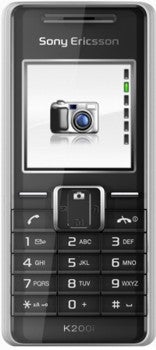 Sony K200i Datenblatt - technische Daten des Sony K200i Sony K200i Datenblatt - Foto des Sony K200i