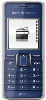 Sony K220i Datenblatt - technische Daten des Sony K220i Sony K220i Datenblatt - Foto des Sony K220i