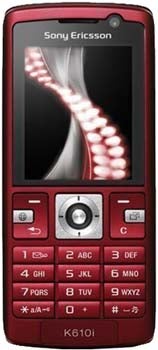 Sony K610i Datenblatt - technische Daten des Sony K610i Sony K610i Datenblatt - Foto des Sony K610i