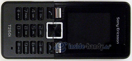 Sony Ericsson T250i: Draufsicht
