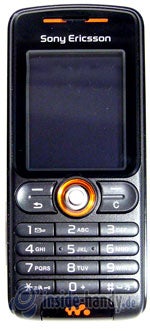 Sony Ericsson W200i: Draufsicht