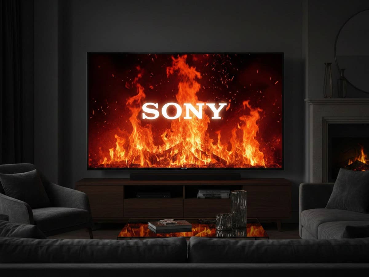 Sony verkauft TV-Sparte an TCL Sony-Logo auf einem TV-Bildschirm.