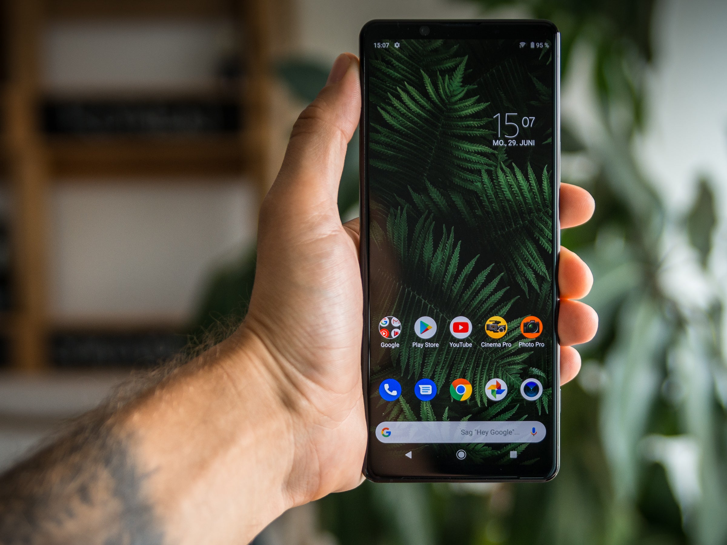 Das Display des Sony Xperia 1 II ist hervorragend Das Display des Sony Xperia 1 II ist hervorragend
