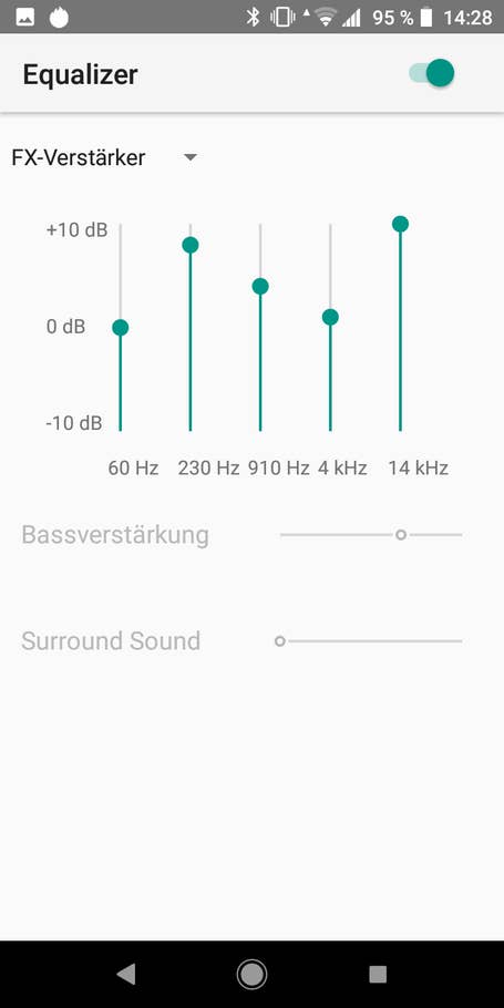 So sieht die Nutzeroberfläche des Sony Xperia L3 aus.