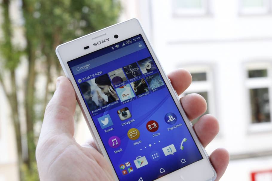 Sony Xperia M4 Aqua Hands-On