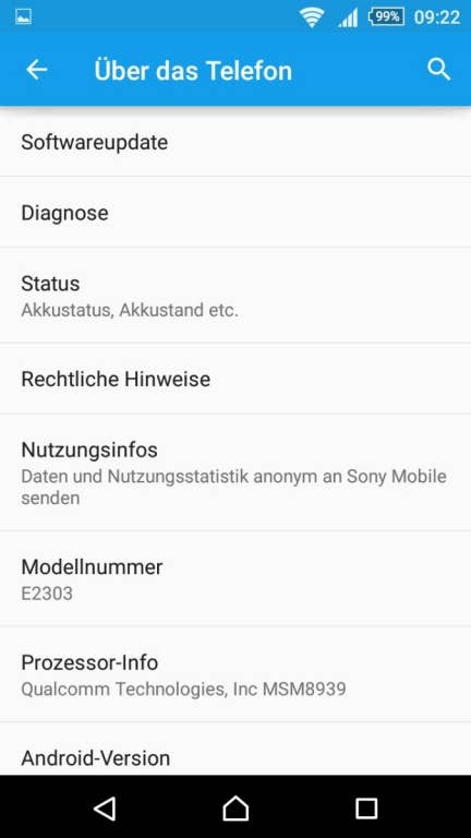 Sony Xperia M4 Aqua Screenshots