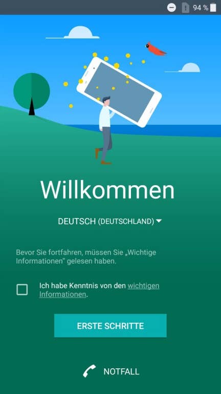 Sony Xperia X: Benutzeroberfläche