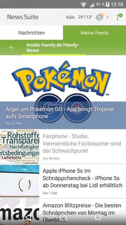 Sony Xperia X Performance: Screenshots