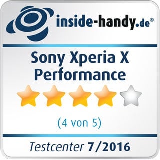 Siegel des Sony Xperia X Performance