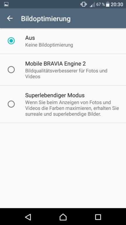 Sony Xperia XA - Die Software im Überblick