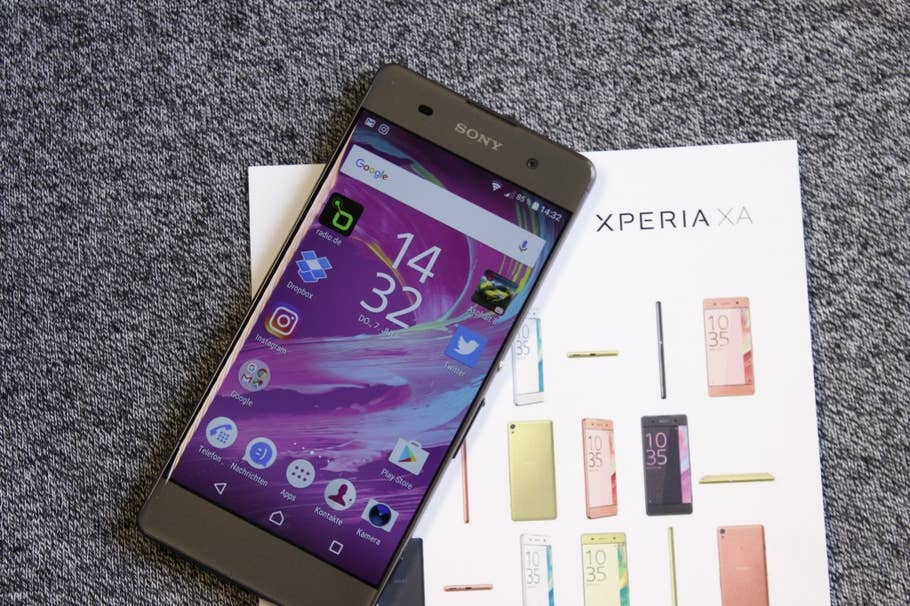 Sony Xperia XA im Hands-On