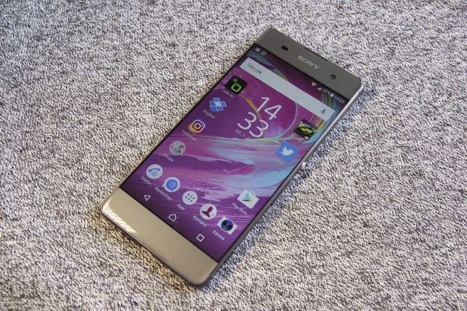 Sony Xperia XA im Hands-On