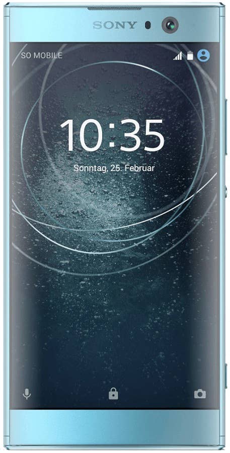 sony xperia xa2 blau