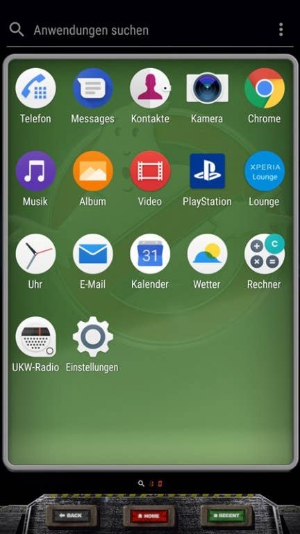 Sony Xperia XA2 Ultra - Menü und Einstellungen