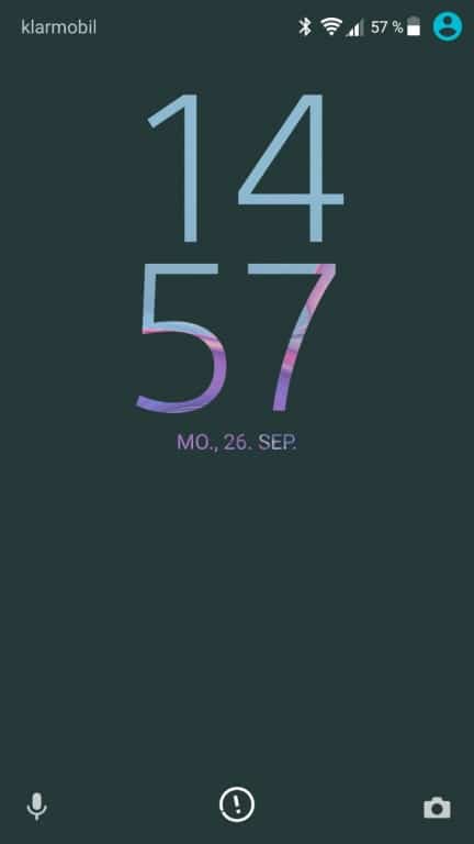 Sony Xperia XZ: Oberfläche, Menü und Musikplayer