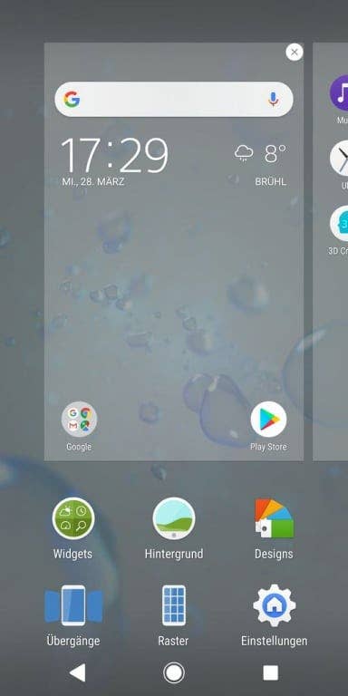 Sony Xperia XZ2: Screenshots