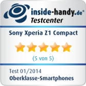 Sony Xperia Z1 Compact: Testsiegel Sony Xperia Z1 Compact: Testsiegel