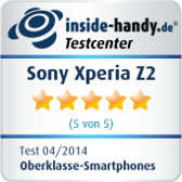 Sony Xperia Z2 Testsiegel