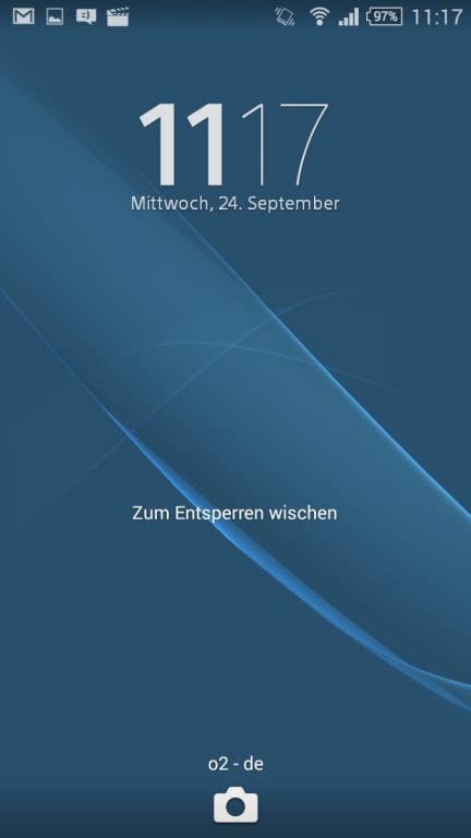 Sony Xperia Z3 Compact: Nutzeroberfläche