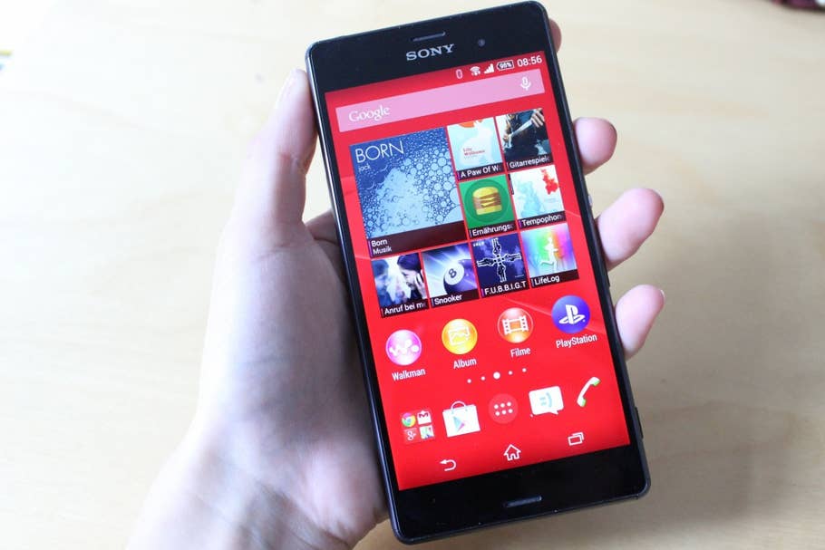 Sony Xperia Z3: Hands-On-Fotos