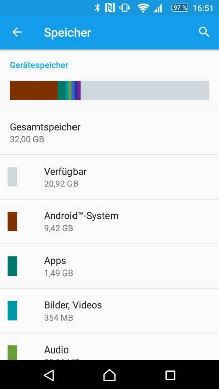 Sony Xperia Z5: Screenshots