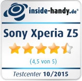 Sony Xperia Z5 Testsiegel