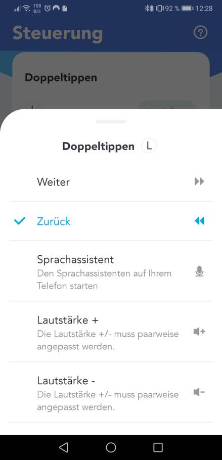 Soundcore Liberty 2: App
