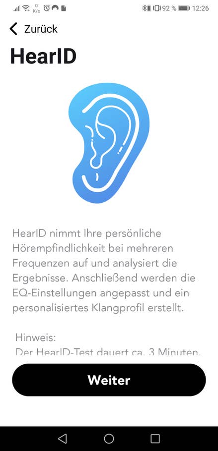 Der Sound lässt sich allerdings auch personalisieren.