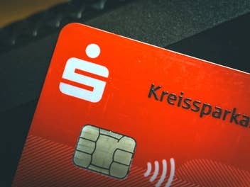 Die EC-Karte der Sparkasse