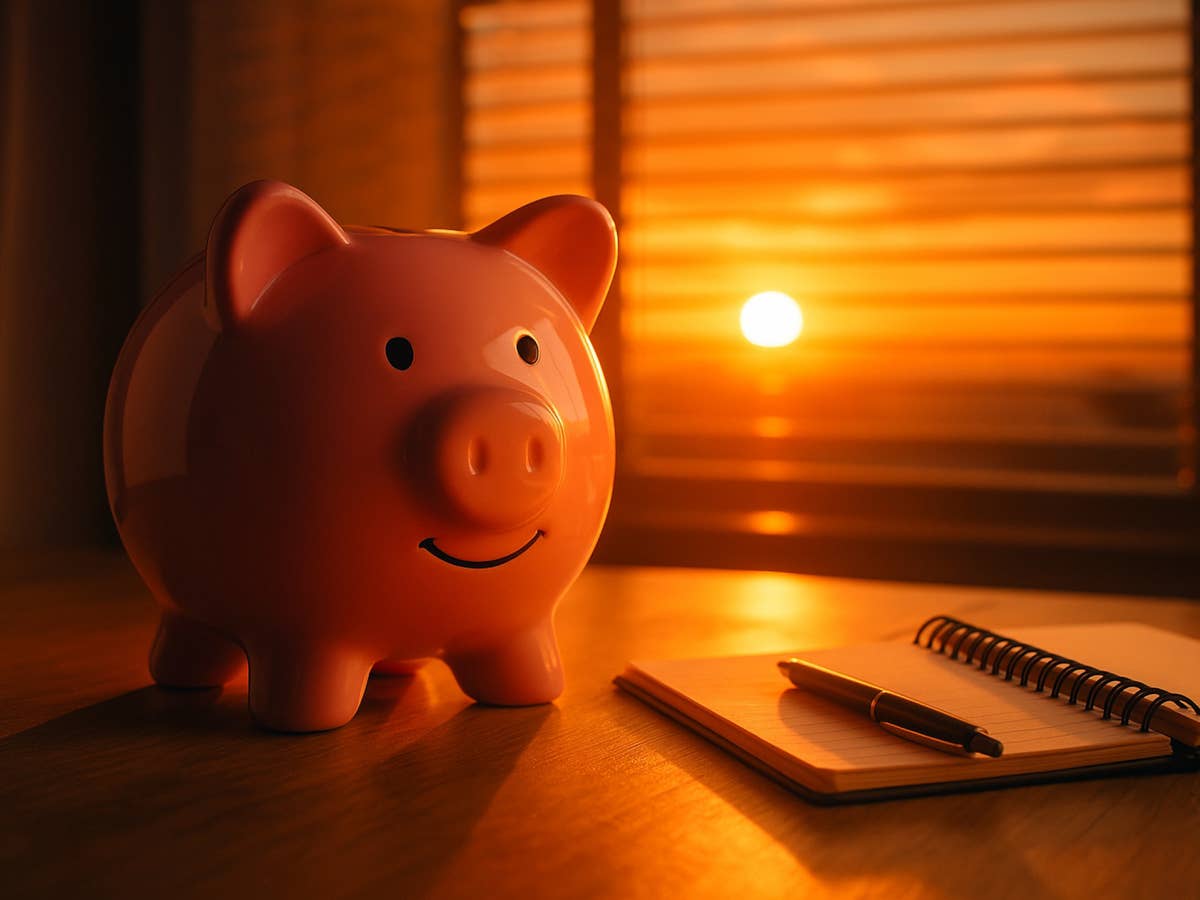 Sparschwein als ein Symbolbild für 4 Prozent Tagesgeld.