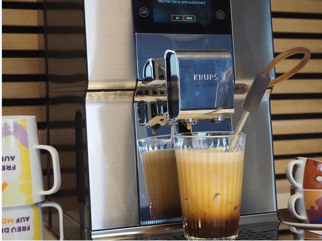 Eine ungewöhnliche Spezialität der Krups-Kaffeemaschine: Nitro Kaffee