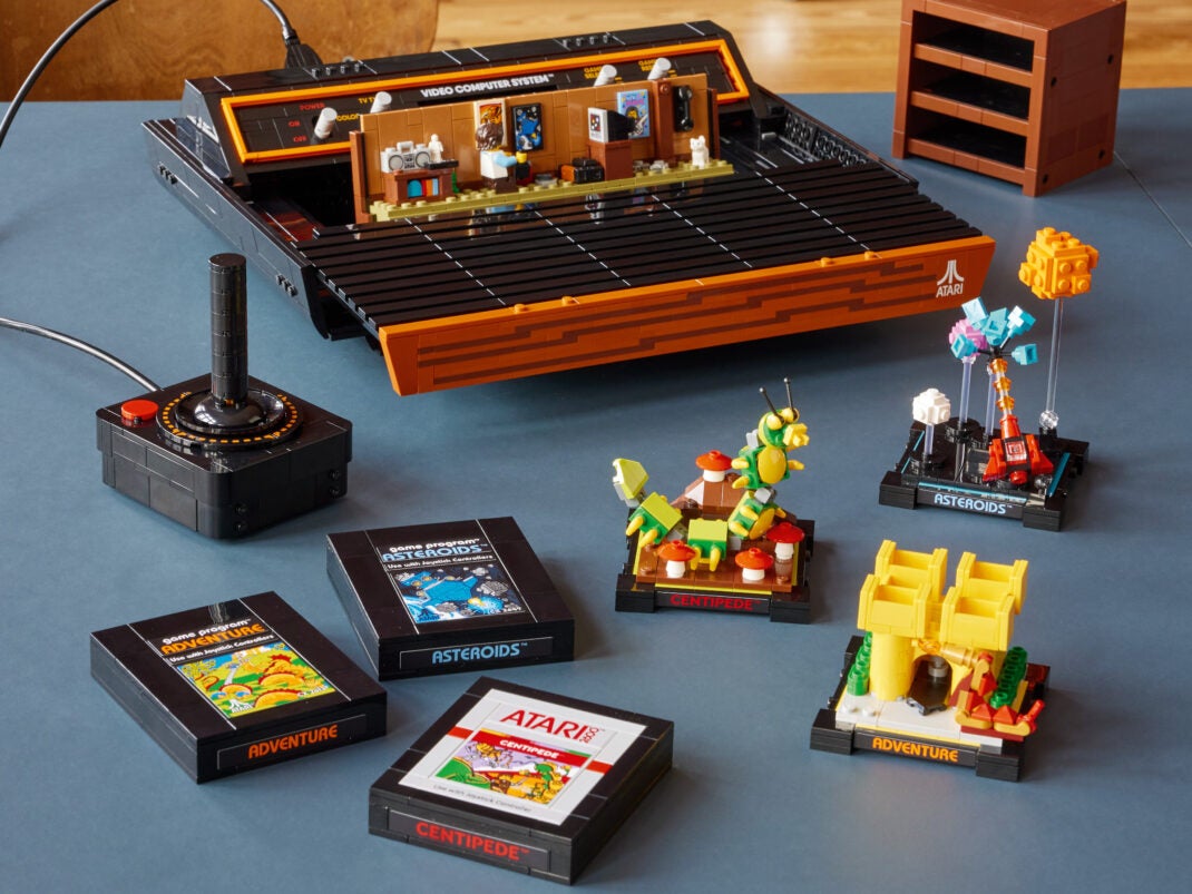 Spiele des Lego 10306 Atari 2600