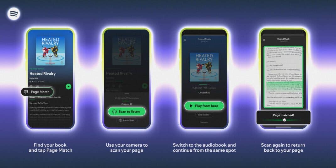 So funktioniert Page Match in der Spotify-App