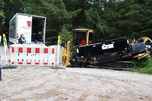 Wege lassen sich im Spülbohrverfahren queren