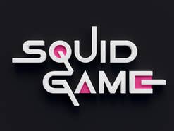 Squid Game Logo Das Logo der Netflix-Serie