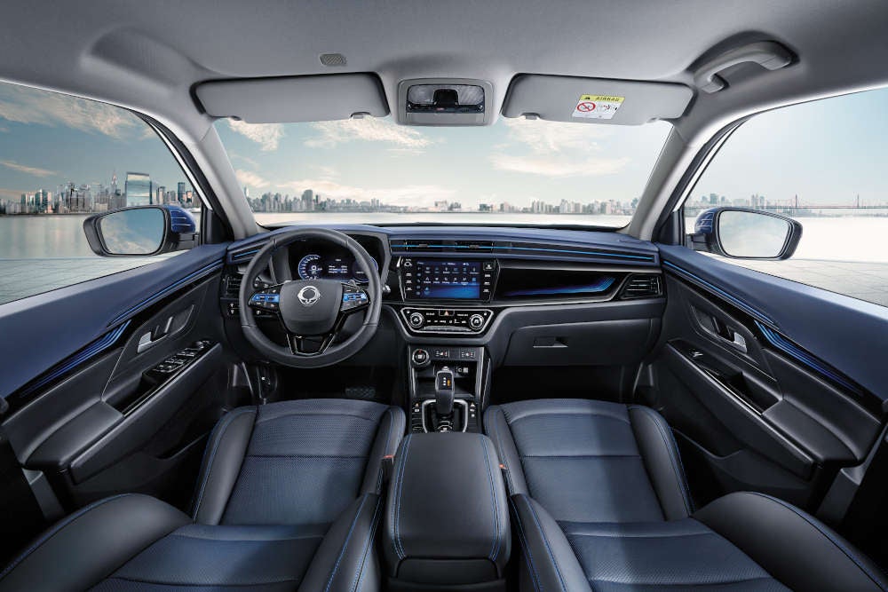 SsangYong Korando e-Motion Interieur