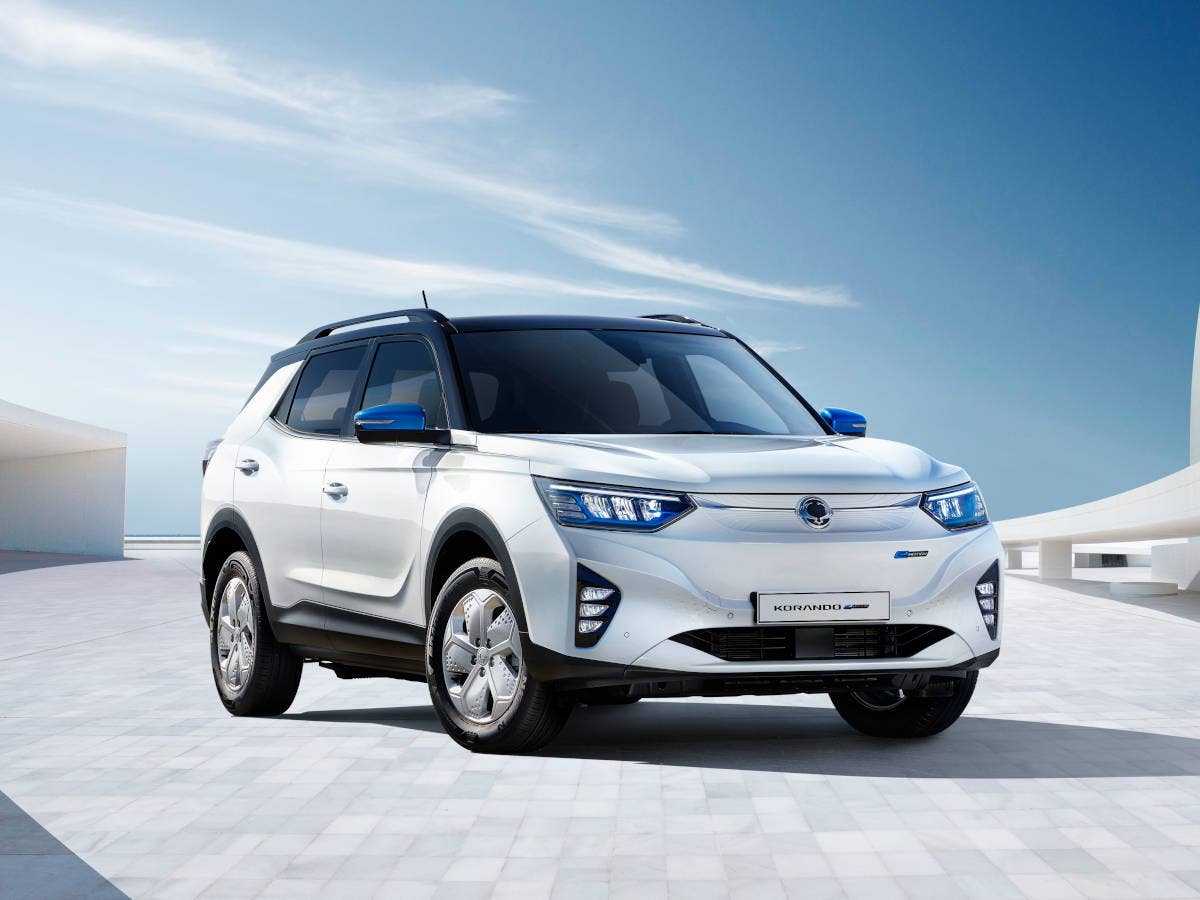 SsangYong Korando e-Motion vorgestellt. SsangYong Korando e-Motion Front.