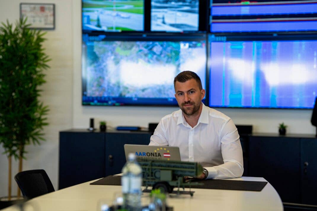 Stephan Kraschansky, Chief Defense & Government Solutions Officer Aaronia AG