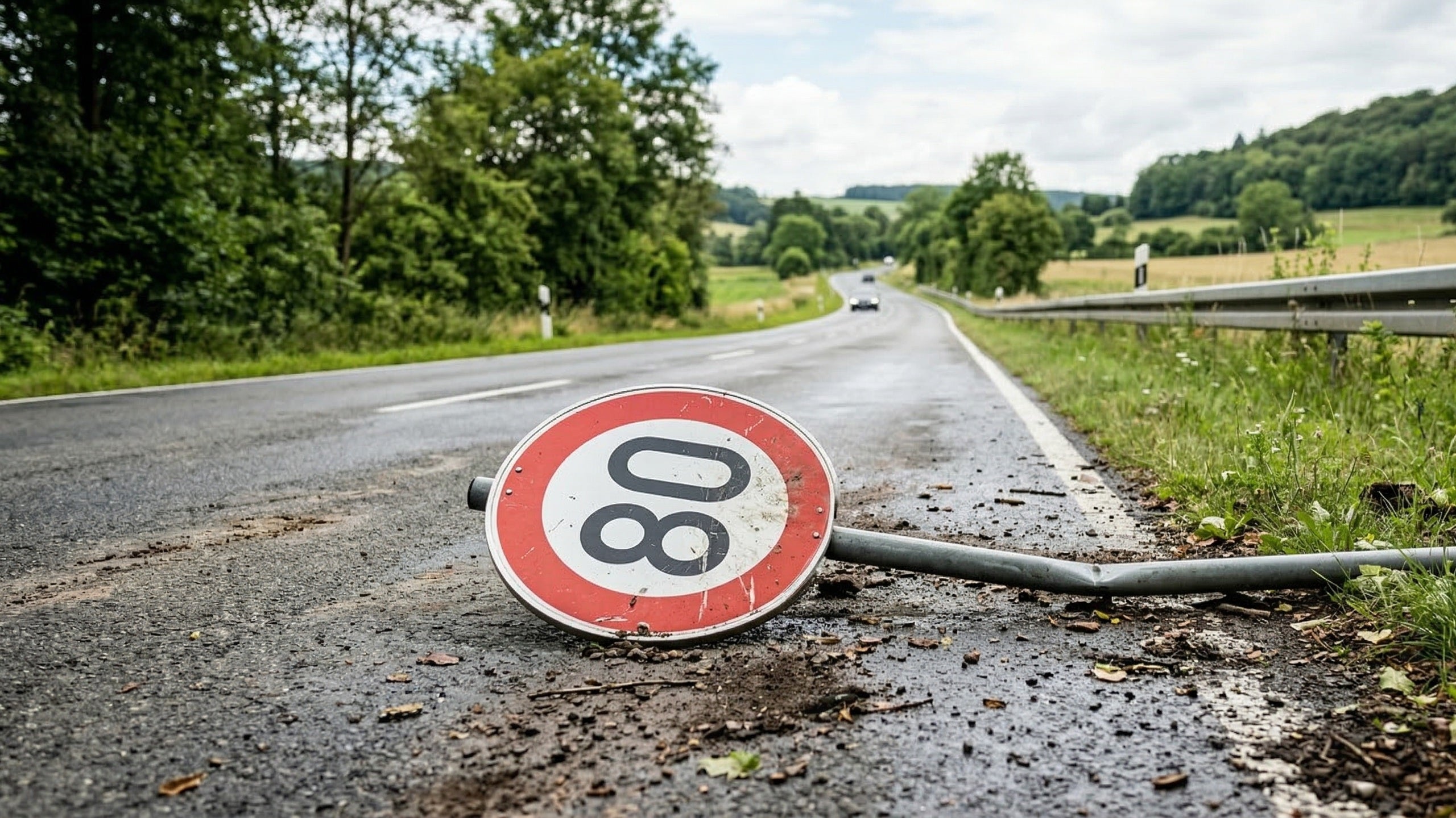 Tempolimit geplant: 80 km/h außerorts und 30 km/h innerorts