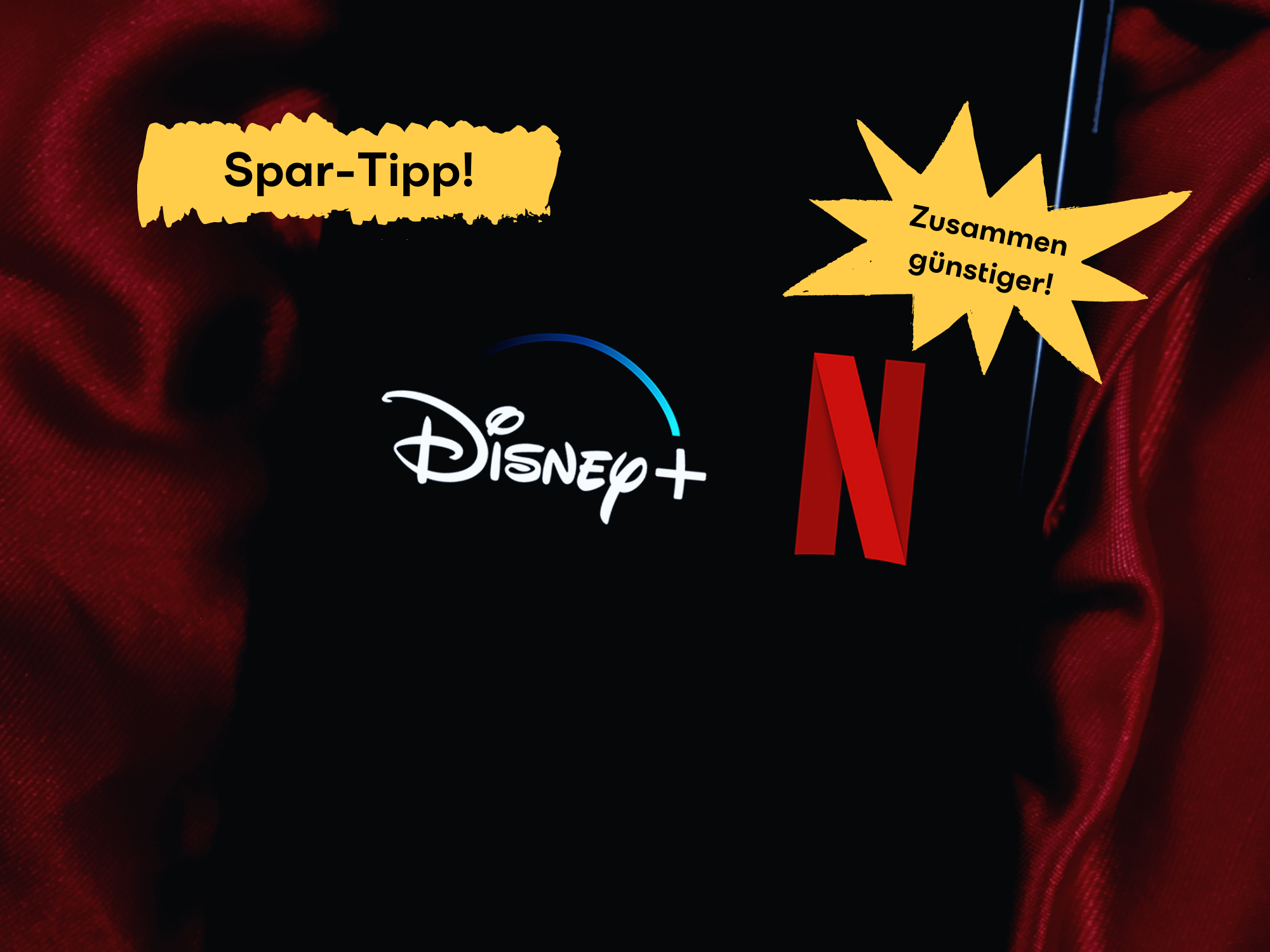 Genial: Netflix und Disney+ dank Streaming-Tipp zusammen günstiger