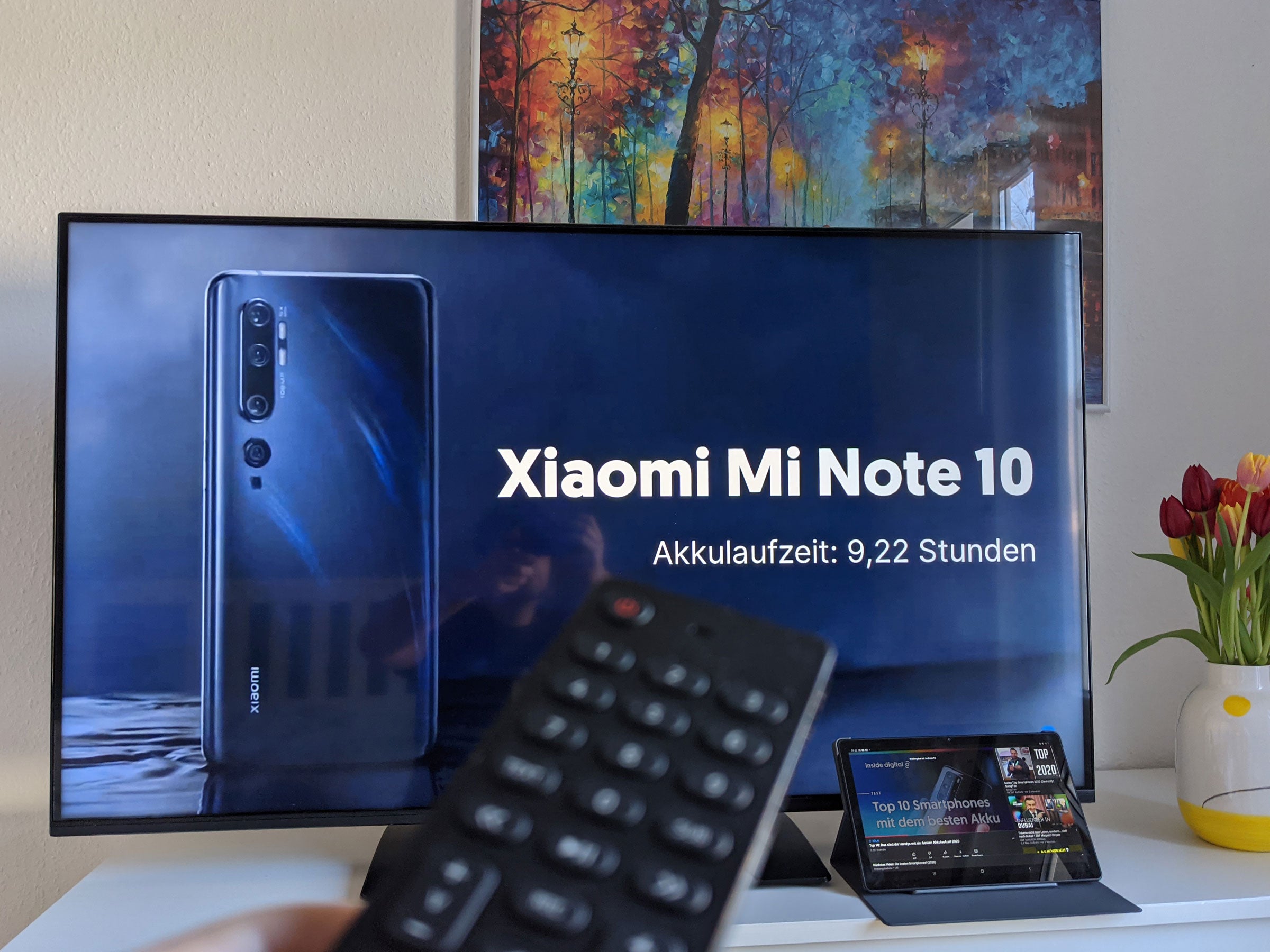 Streaming von einem Tablet auf den Nokia Smart TV